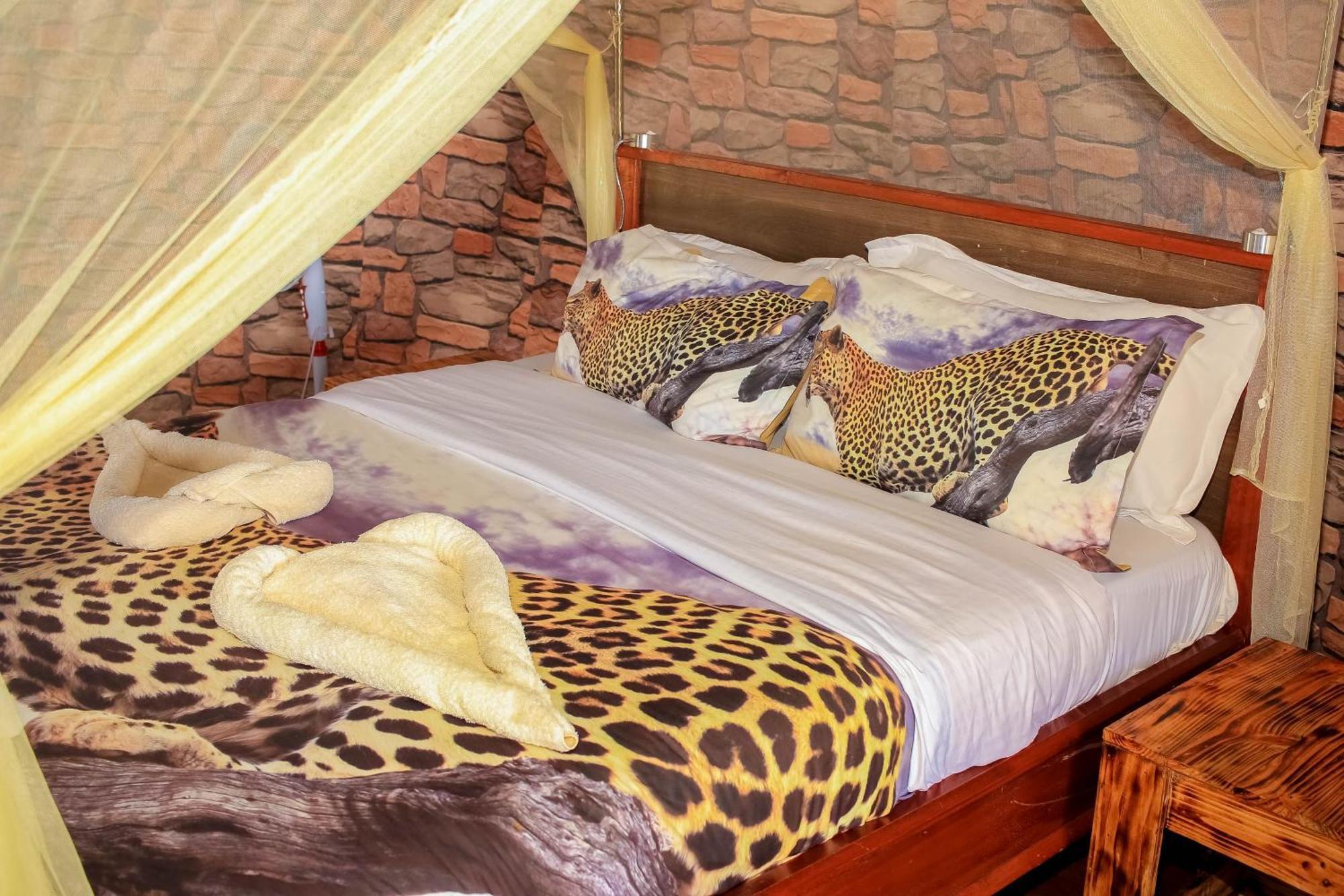 אמבוסלי Amanya 1-Bed Leopard Tent מראה חיצוני תמונה